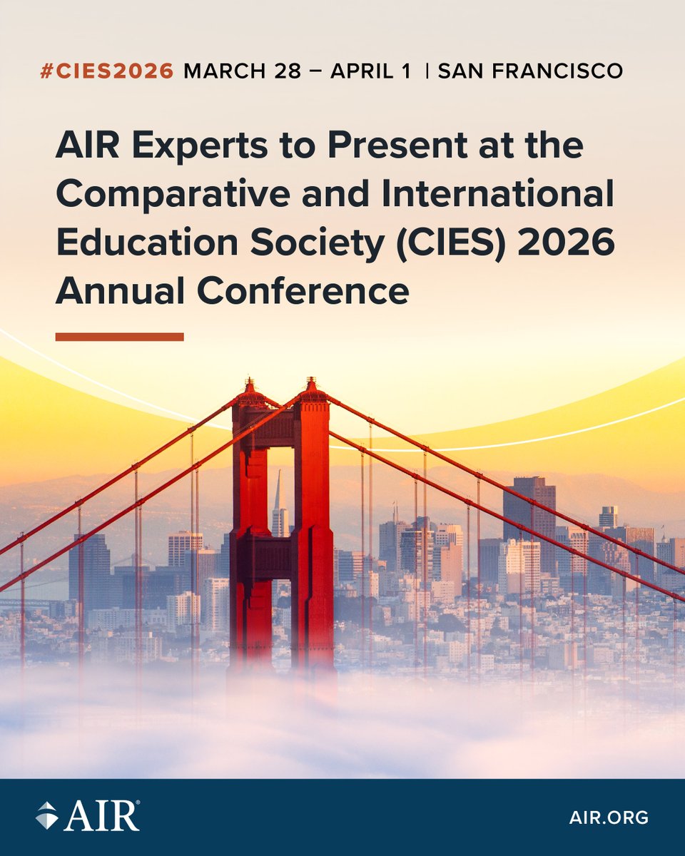 American Institutes for Research tweet media