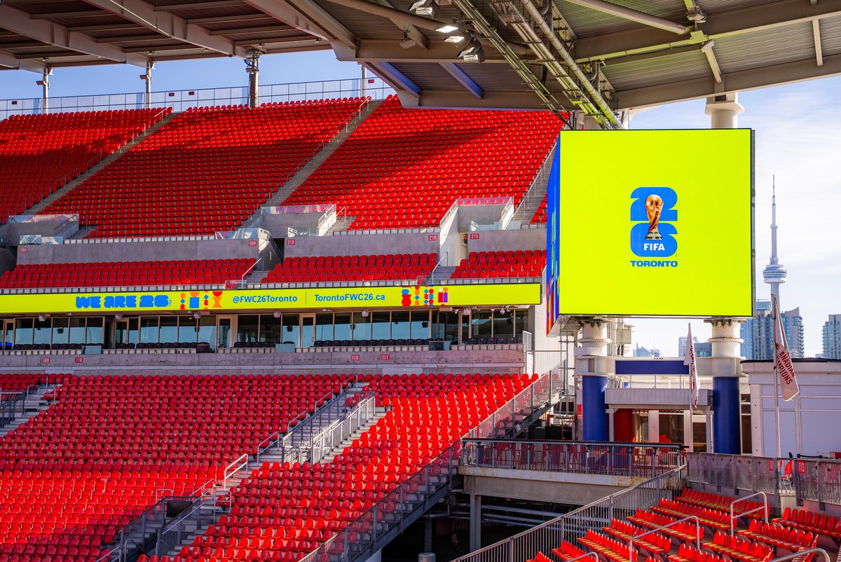FIFA World Cup 26 Toronto tweet media