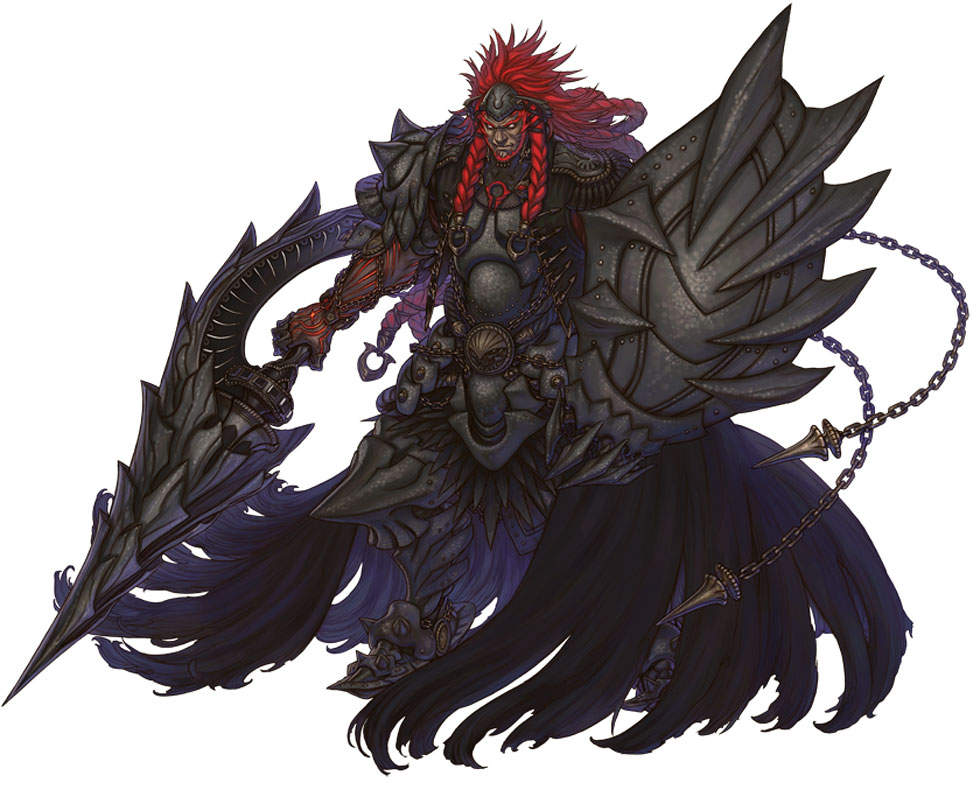 creativeuncut's tweet image. Calista &amp;amp; Zael, General Asthar, Yurick, and Zangurak from The Last Story.    

More art from the game: creativeuncut.com/art_the-last-s…