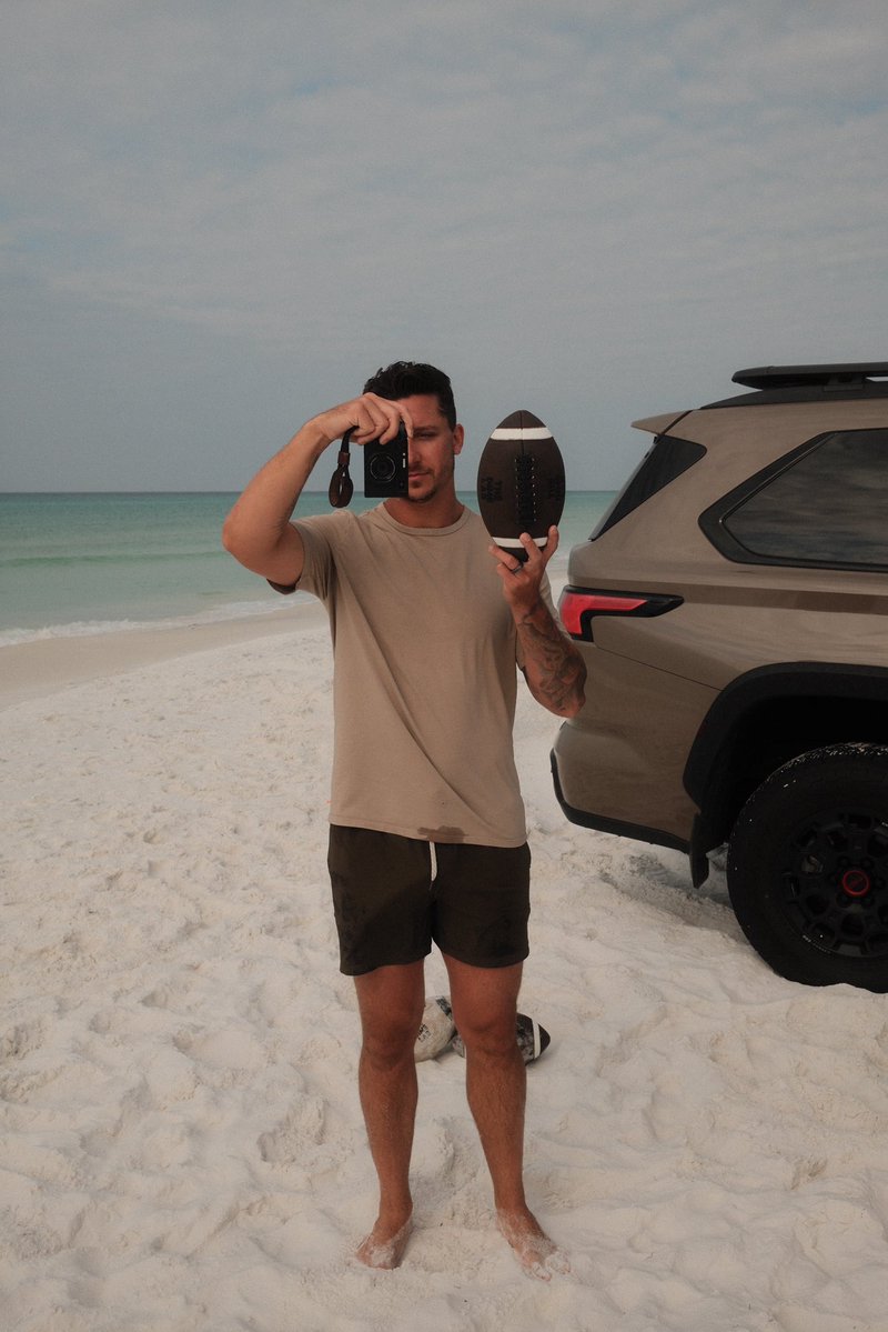 It was a good beach morning