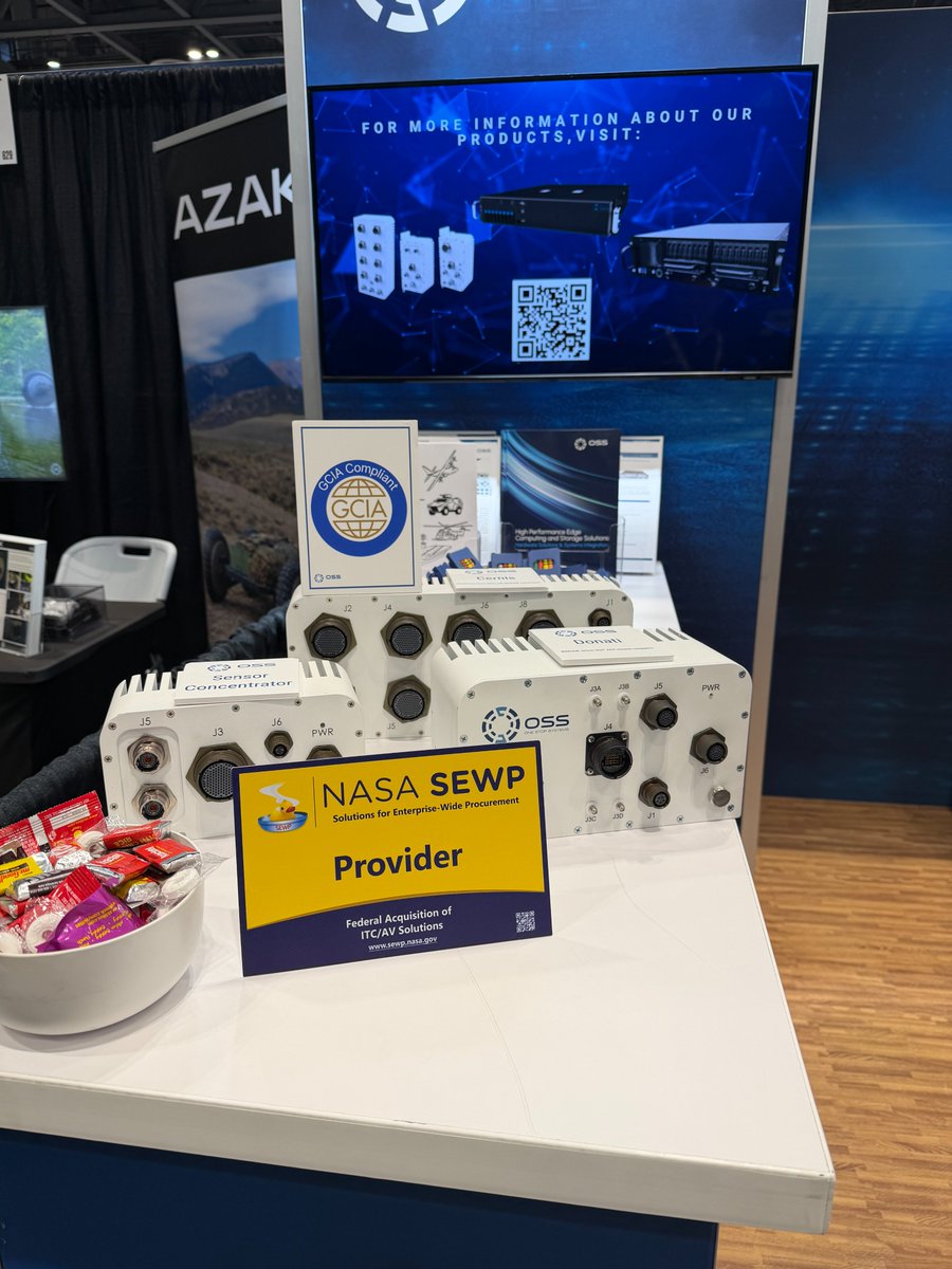 If you didn't get to check out our booth at <a href="/NVIDIAGTC/">NVIDIA GTC</a>, you won't want to miss us at <a href="/AUSAorg/">Assn. of the US Army</a>  Global Force Symposium &amp; Exposition!

OSS is deploying enterprise-class datacenters for MDA mission success; our ruggedized platforms can be applied in extreme environments and enable