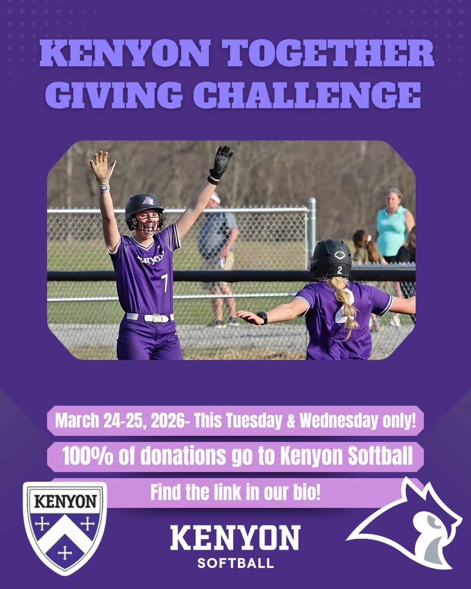Kenyon College Softball tweet media