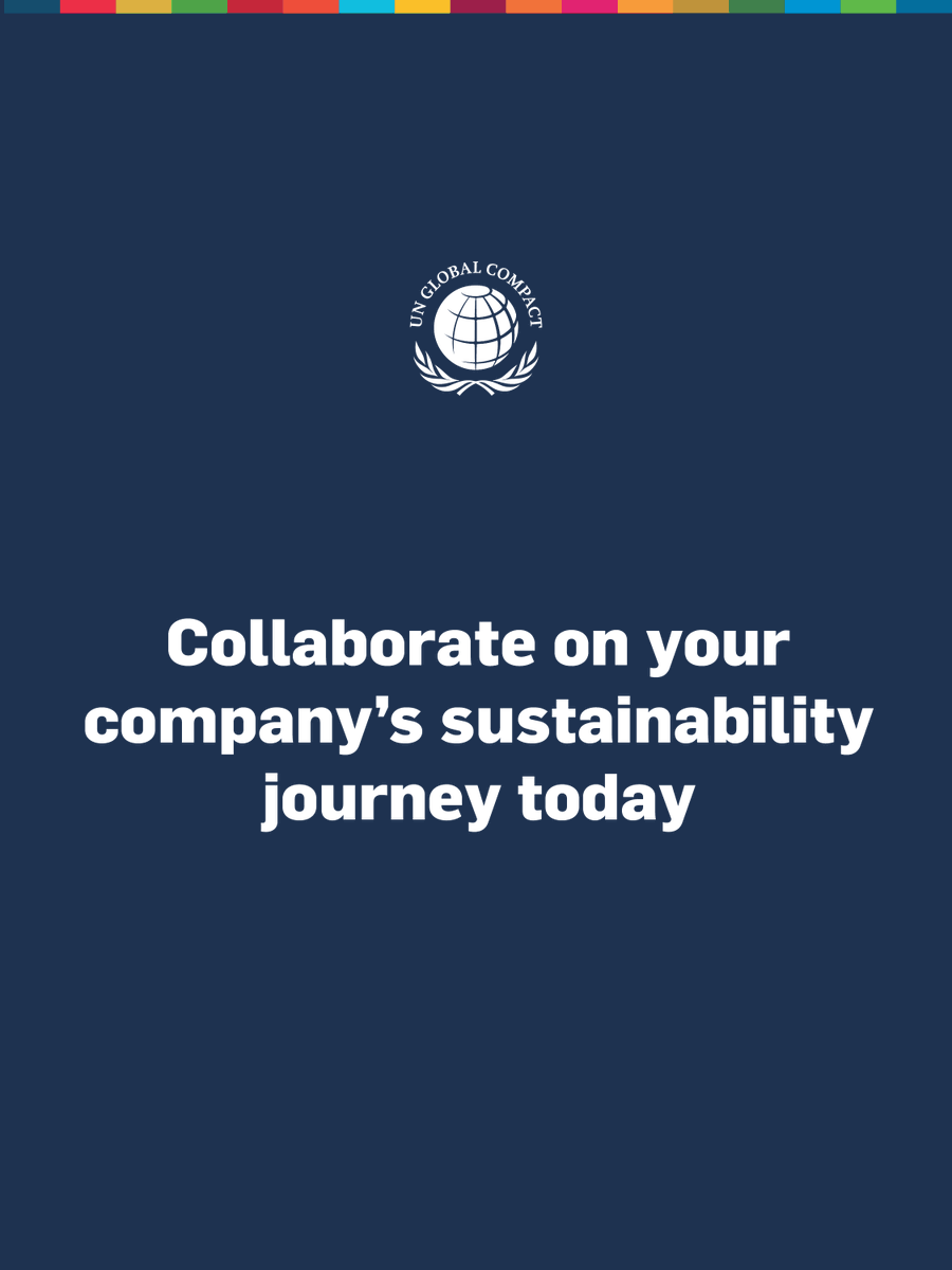 globalcompact's tweet photo. Sustainability is a complex and multi-faceted part of business operations that includes environmental, social and economic factors across diverse supply chains.
Our #PeerLearningGroups bring companies together through facilitated confidential sessions and interactive discussions. Learn best practices, exchange solutions to shared sustainability challenges, explore emerging innovations and connect with like-minded professionals and experts.
π Learn more: https://t.co/eRneUBd3Wg