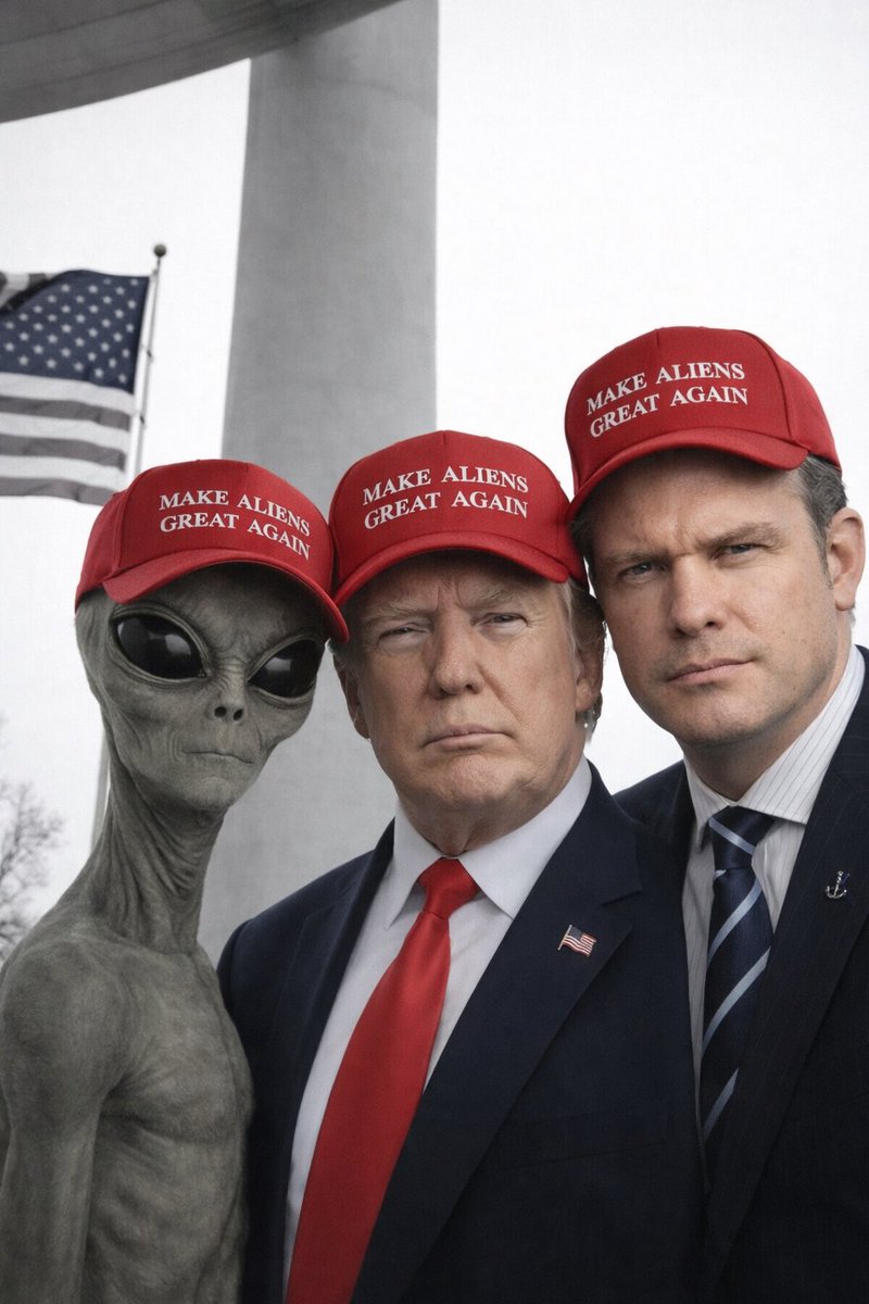 Make Aliens Great Again tweet media
