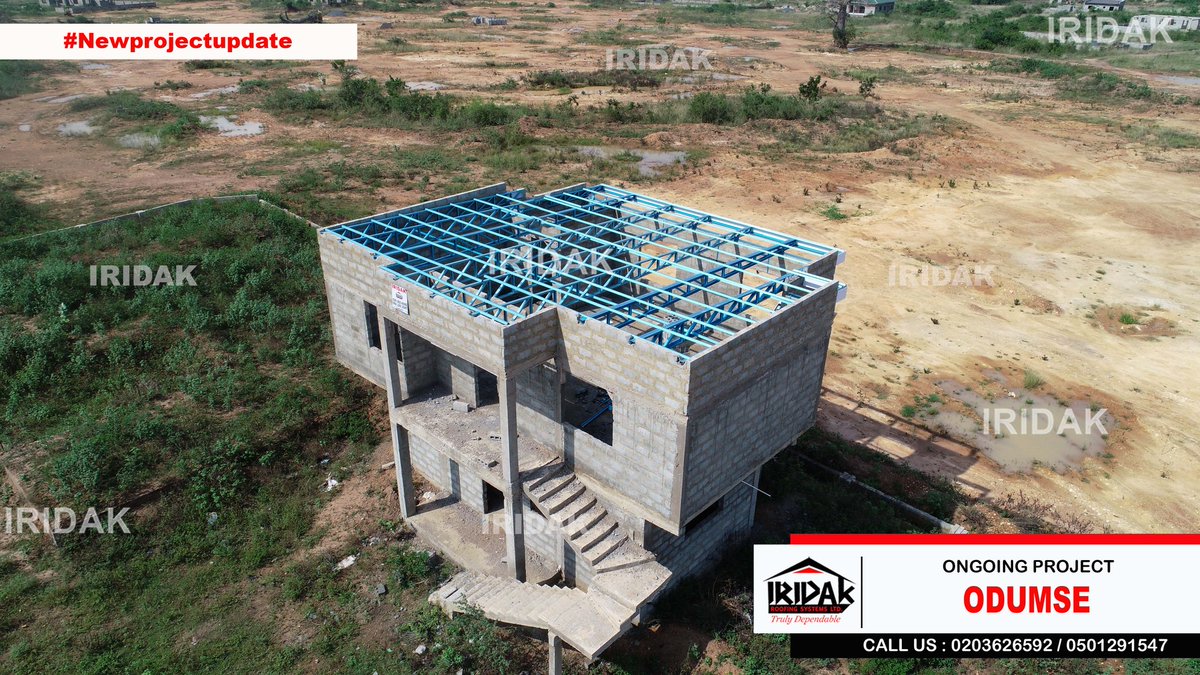 IridakLimited's tweet photo. At Iridak Roofing Systems, we deliver strength, stability, and lasting performance in every project.

A solid truss means a solid structure! 

Looking for a reliable roofer?

Call our hotline: 0203626592 / 0501291547
 
#roofing  
 #trusses  

Tyclev    Adoma https://t.co/gm37XPhsxL