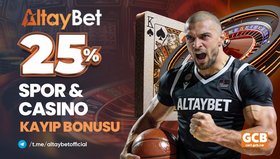 AltayResmi's tweet photo. 🌐 Altaybet Güncel Giriş: https://t.co/IixNDANFoH
⚽ Altay'da %25 Varan Spor &amp; Casino Kayıp Bonusların İle Farkı Hisset!
🤌 Özel Oranlar ve Özel Kazançlar Altay' da!
ℹ Detaylar Bonuslar Sayfamızda! https://t.co/i5pMBeYgID