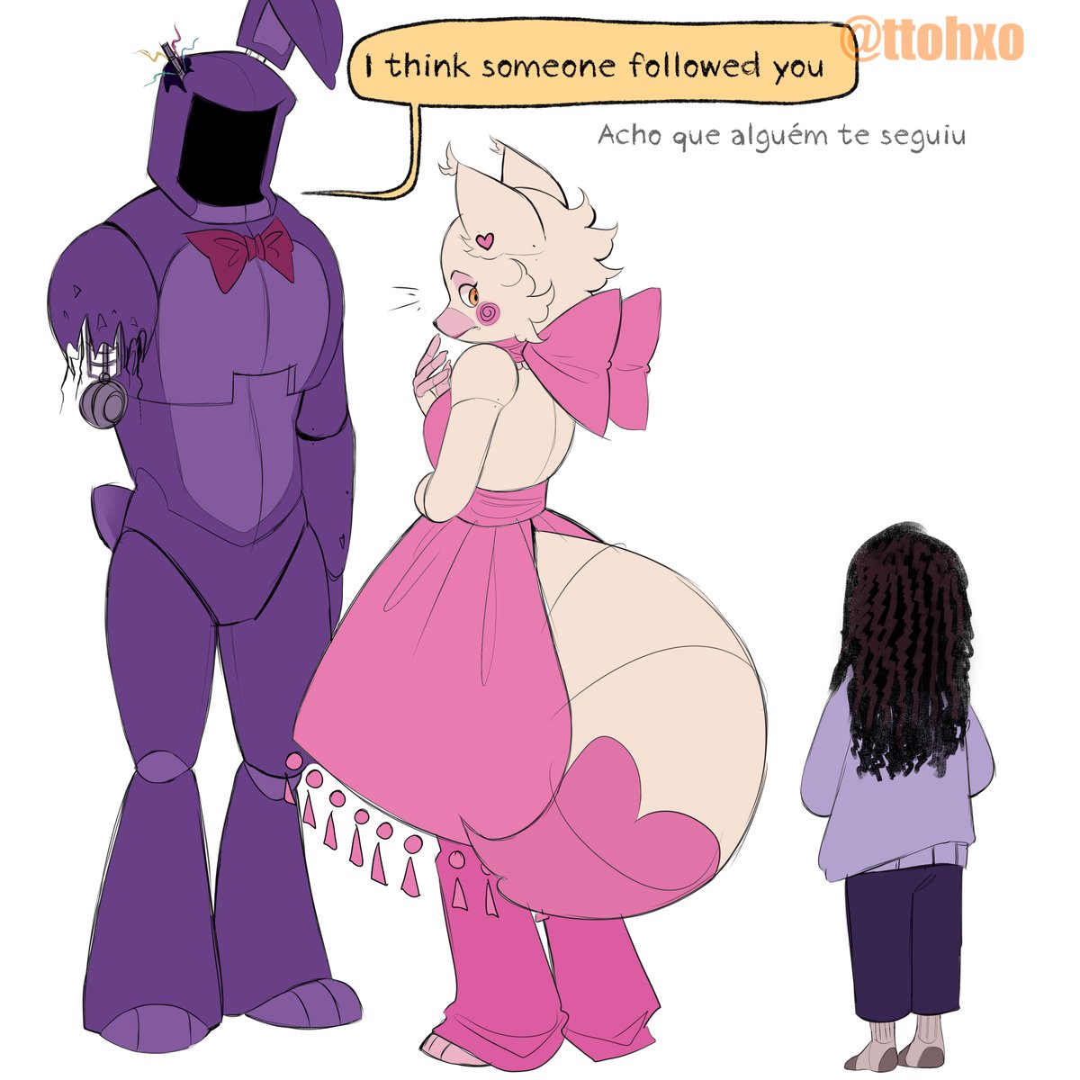 Wtohxo's tweet photo. COMIC - AU
.
.
.
.
#Fanart #fnaf #fnaf2 #fanart #fivenightsatfreddys 
#digitalart #digitalillustration #mangle #fnaf #bonnie #witheredbonnie #comicart #comics #fancomic #fnafau #fnafcomic #fnaffandom https://t.co/z7qRyktkfp