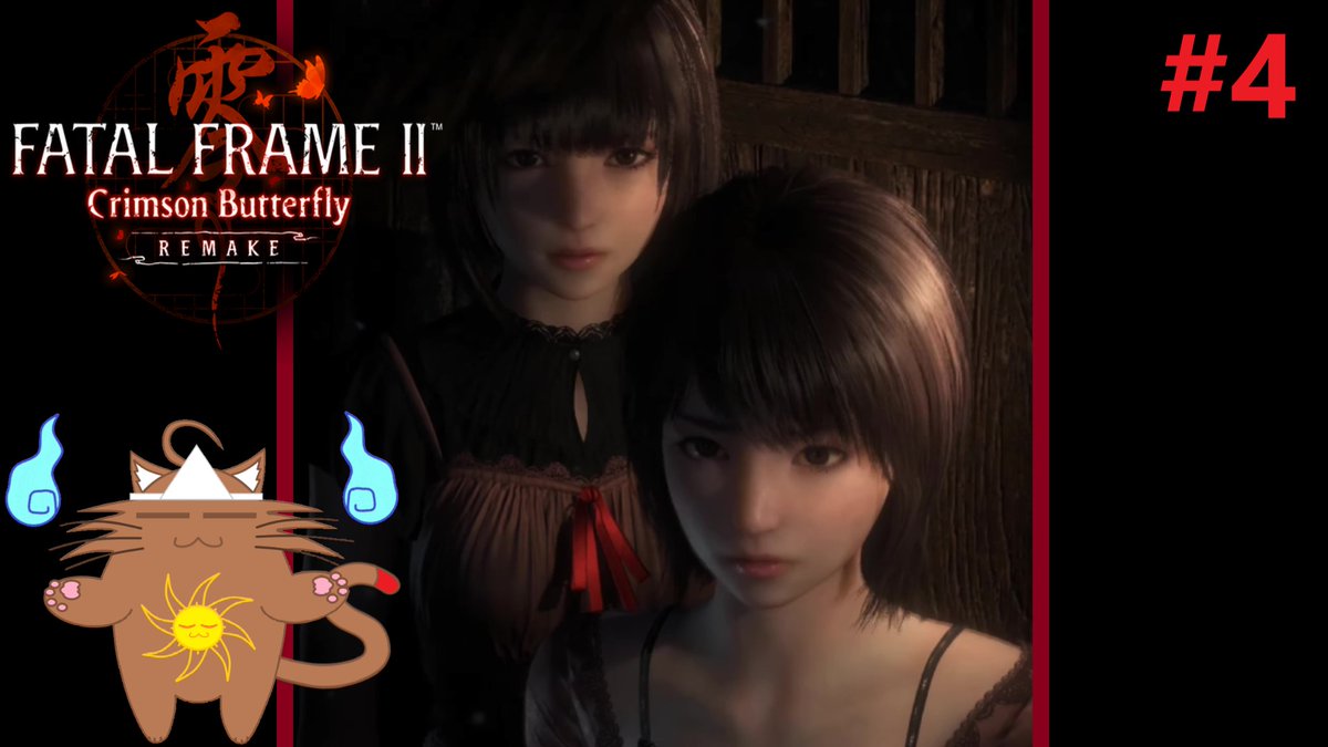 SunDaBrownCat's tweet photo. Dude, Where's my Camera?... First Playthrough. (PC) Fatal Frame 2: Crimson Butterfly Remake!
March 24, 2026 9:00 PM UTC
WARNING: Zlorpy Alien Mosquito Chipmunk Voice
https://t.co/BBjK6F9p9e via @YouTube
#fatalframe2remake #fatalframe2 #projectzero2remake #projectzero2 #koeitecmo https://t.co/48XfYG5Vz9