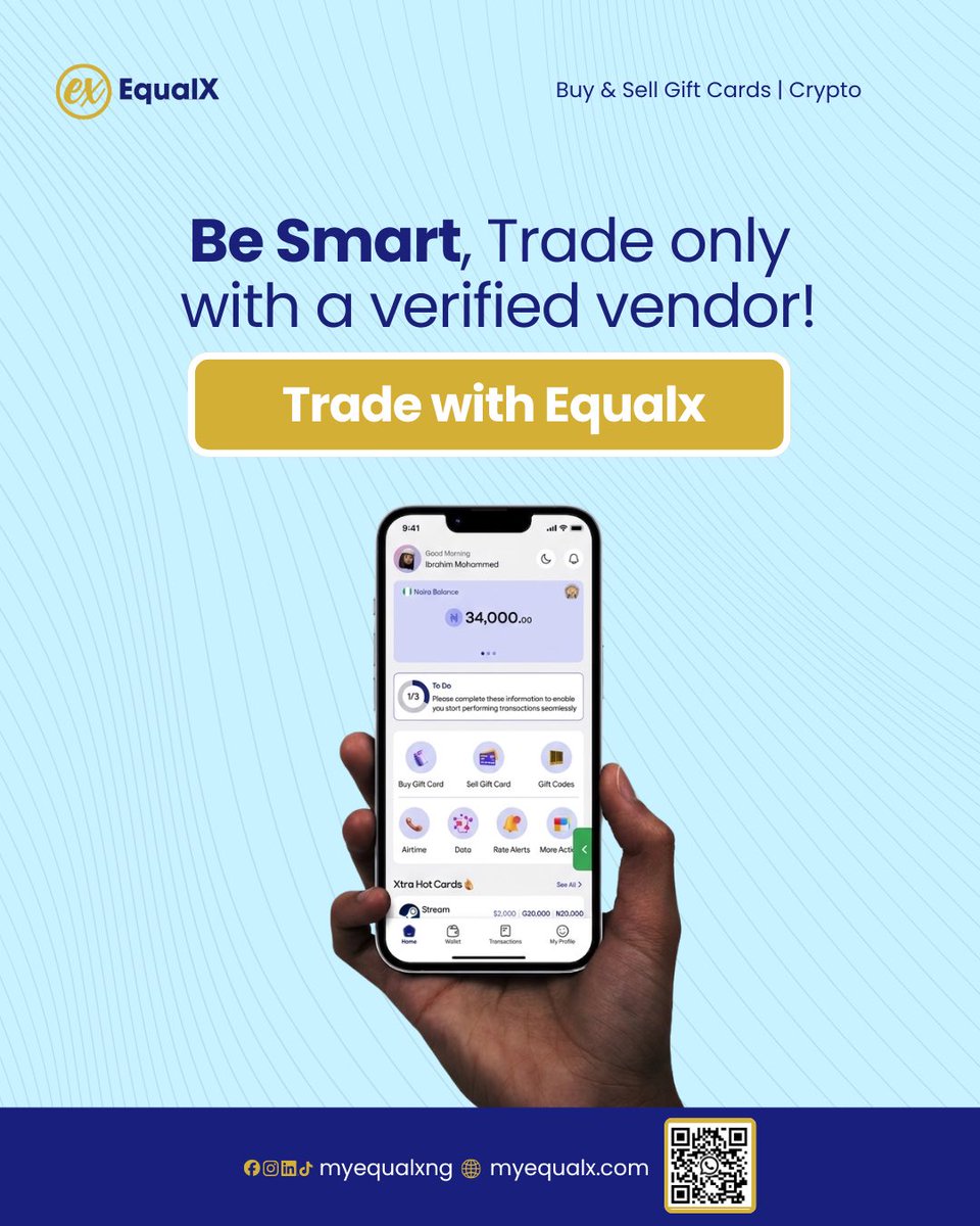 Myequalxng's tweet photo. WhatsApp vendor vs. Telegram vendor, an honest breakdown nobody asked for but everybody needed. 😂 When you want to sell your gift card safely and get paid fast, skipping the middlemen and trading on a trusted gift card exchange like Equalx just makes more sense. https://t.co/jvmOlhmixr