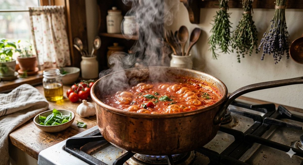 KristenJakobitz's tweet image. Unlike most vitamins, lycopene (found in tomatoes) becomes more bioavailable when cooked. It is a powerful protector of the heart and the prostate. A simple tomato sauce is actually a longevity superfood. 
#HeartHealth #MensHealth #HealthyCooking