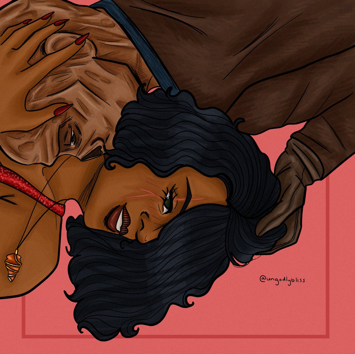 Bee 🐝 (Oc x Canon Licker) tweet media