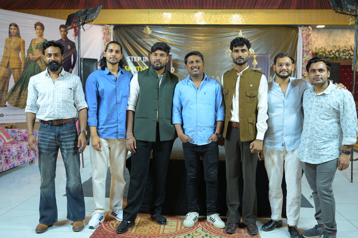 MahashankhFash's tweet photo. Mahashankh Fashion’s Grand Fashion Show is coming in May 2026 ✨
Pre-event successfully completed. Stay tuned! 💫
#MahashankhFashion #FashionShow #May2026 #Trending #Viral #Runway #Fashion #Style #Explore #FYP #ForYou #InstaFashion #TrendingNow #ViralPost https://t.co/JM31RuK6dW