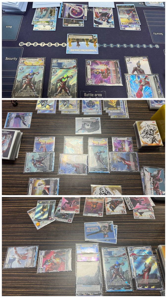 jvvp9's tweet photo. 📖 三月2026 – CM, CM
⭕️ Decker
⭕️ Decker

❌ Z/Orb
❌ Tiga/Blazar
⭕️ Belial/Darklops

Tried Max/Ginga for both CMs this time to switch things up.
Managed to secure a CM PR win in one of them 🙏

#UltramanCardGame #ウルトラマンカードゲ https://t.co/brVlGylZm6
