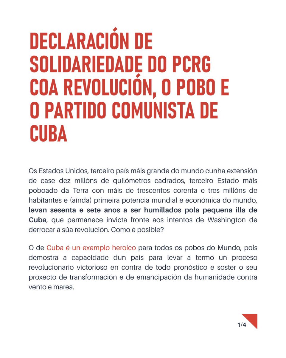 PCRG - Partido Comunista pola República Galega tweet media