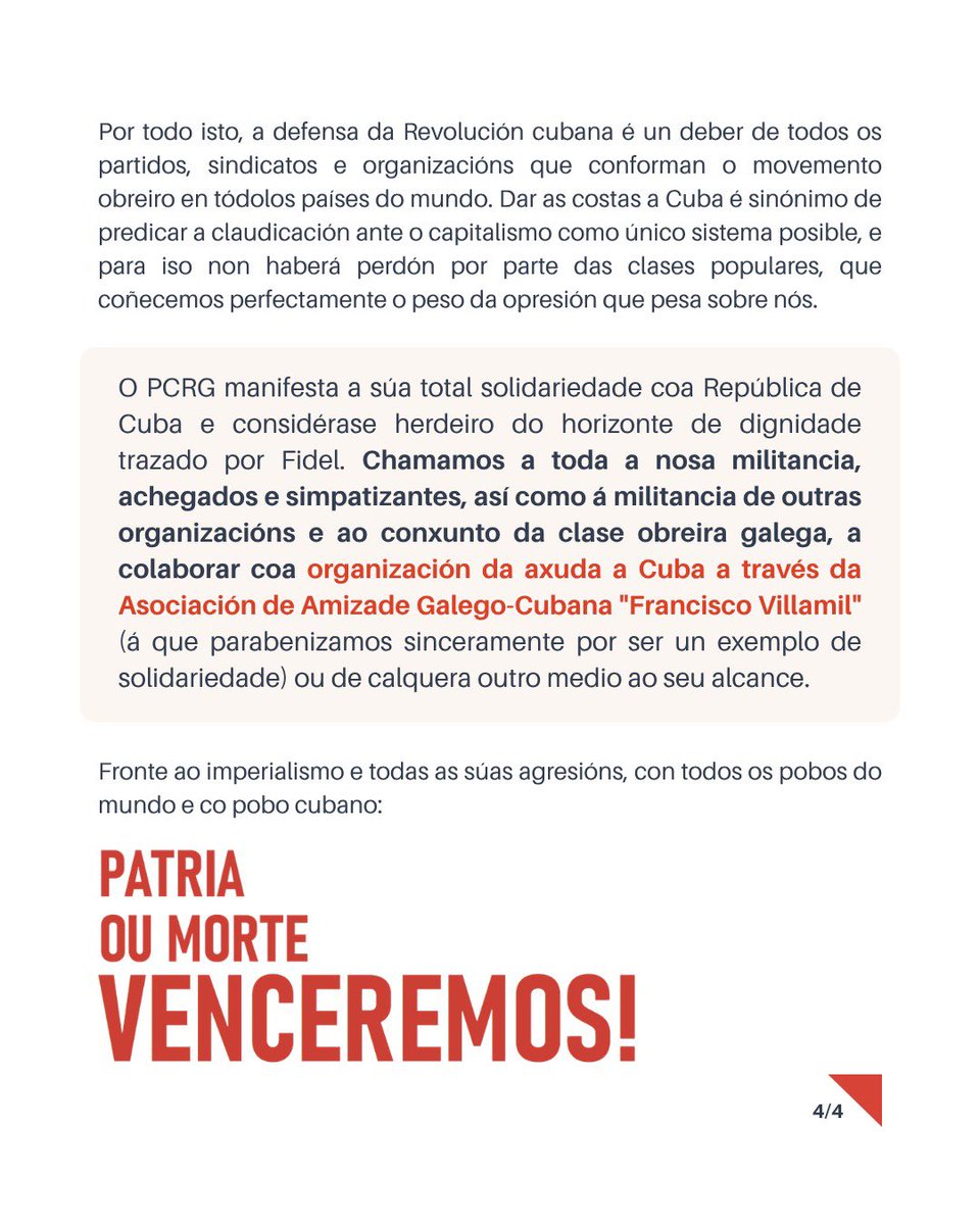 PCRG - Partido Comunista pola República Galega tweet media