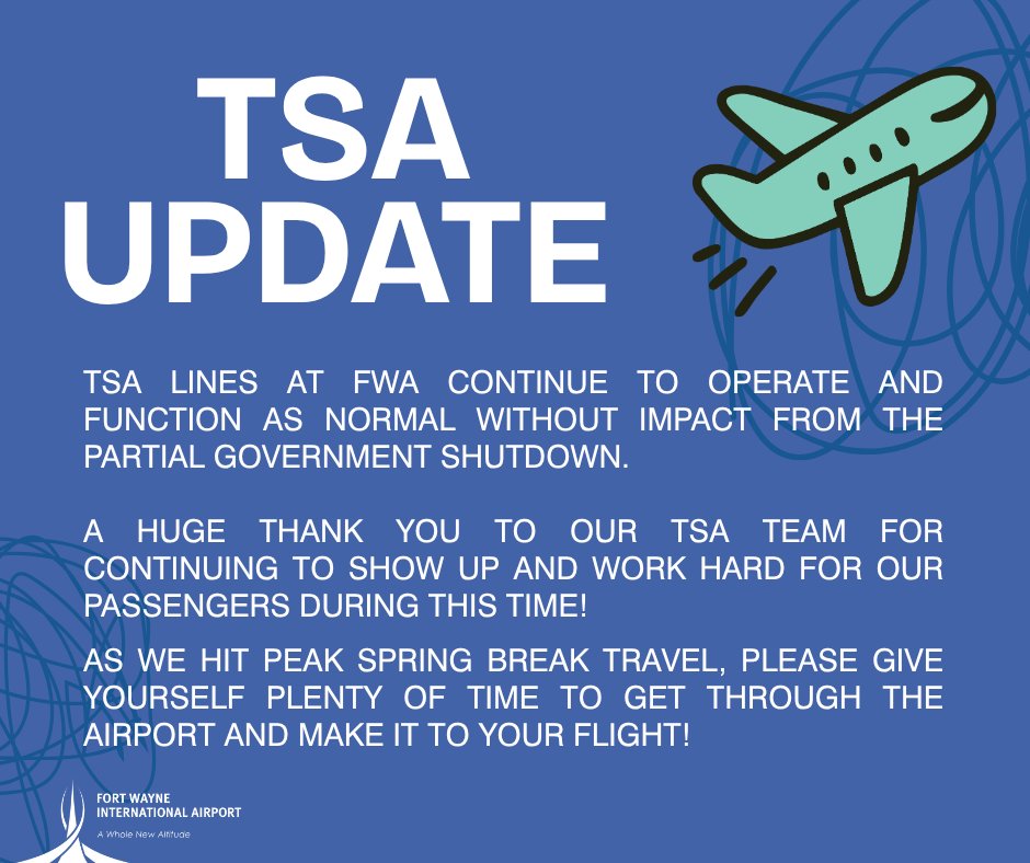 Fort Wayne Airport tweet media