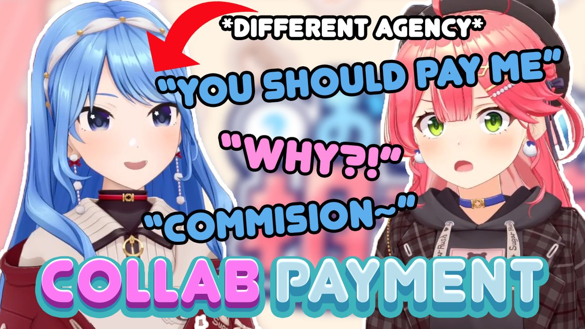 Yucup_ch's tweet photo. Suisei Demands COLLAB PAYMENT from Miko!【Suisei / Miko / miComet】

Link: https://t.co/y2IFI3mYHP https://t.co/8WZrQrKjdO