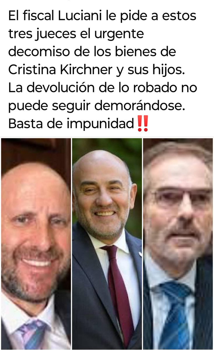 LA CONDENADA  MOJA LA OREJA A LOS JUECES QUE LE DIÓ PRISIÓN DOMICILIARIA A ALGUIEN CON BUENA SALUD Y"DESAFIANDOLOS"
<a href="/cmagistratura/">Consejo de la Magistratura de la Nación</a> <a href="/MinJusticia_Ar/">Ministerio de Justicia</a>  <a href="/comodoropyok/">Comodoro Py</a>  <a href="/MagistradosCABA/">Magistrados CABA</a>  <a href="/CorteSupremaAR/">Corte Suprema de Justicia de la Nación</a> 
#DespiertenMuevanRlCuloLaburenYaEsHora 
EL PUEBLO ELIGIÓ ⚖️ JUSTICIA 
TRABAJENNNN