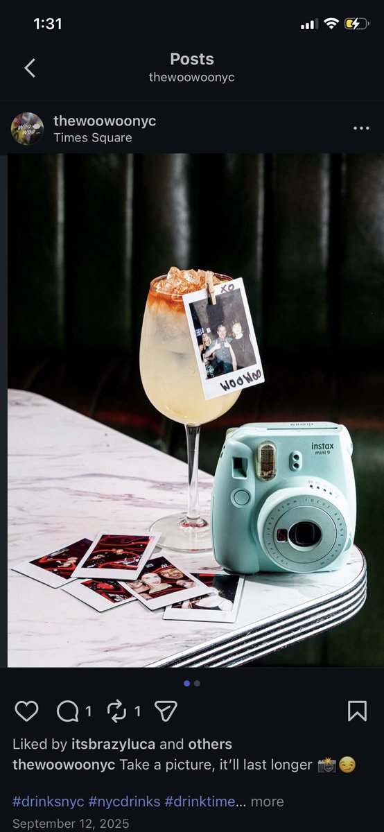 TimesSquareNYC's tweet image. It’s cocktail o’clock! 🍹Celebrate National Cocktail Day at Happy Hour in #TimesSquare! 🌟

@HavanaCentral 
Lady Blue NYC
Nothing Really Matters Bar 
@HavenRooftop 
@RumHouseNY 
@pinktaco 
Amor Loco
Disco Sally’s