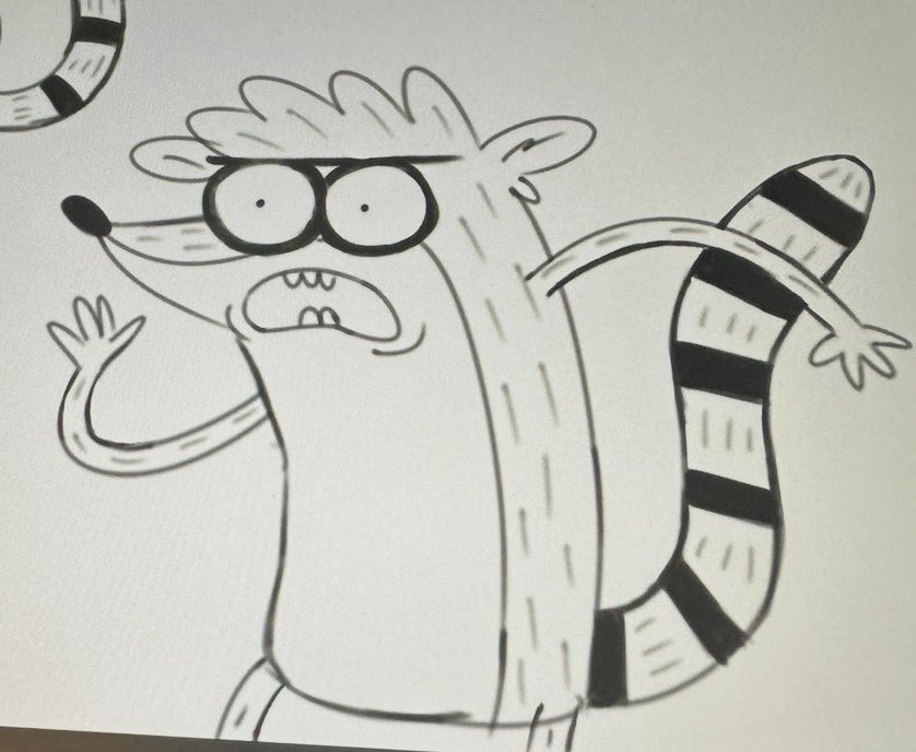 Old Rigby doodle from ages ago