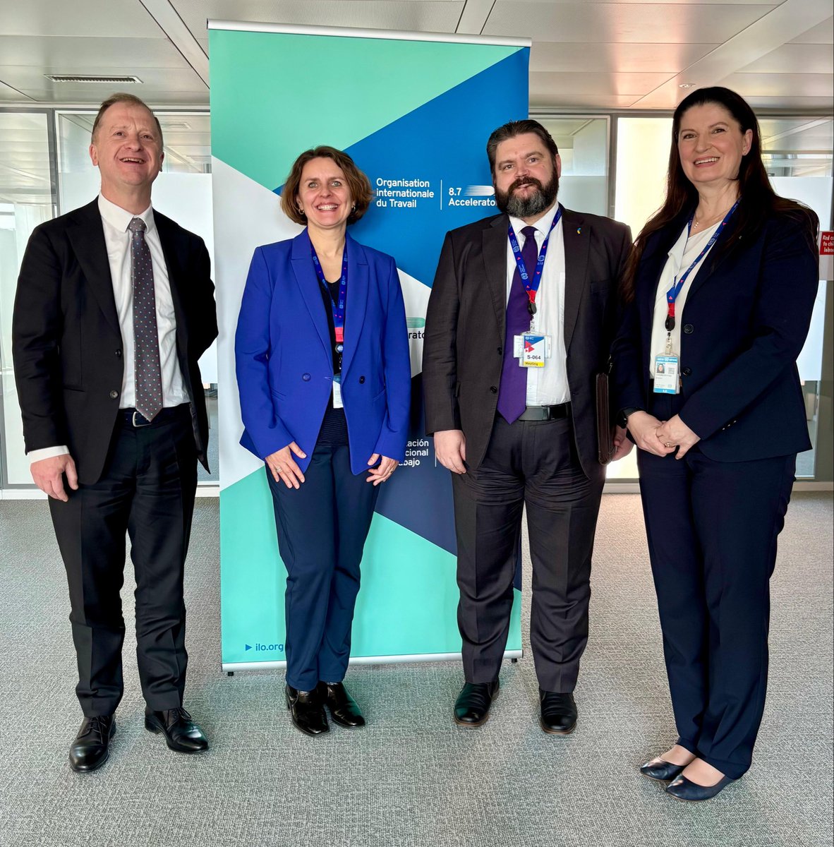 BersetBircher's tweet photo. Today I met with representatives from Ukraine and ILO to discuss the upcoming "Competitiveness for Recovery Ukraine 2026–2030". ILO will implement one pillar of the programme which will strengthen labour market conditions and governance. https://t.co/Vfn6w01d7u