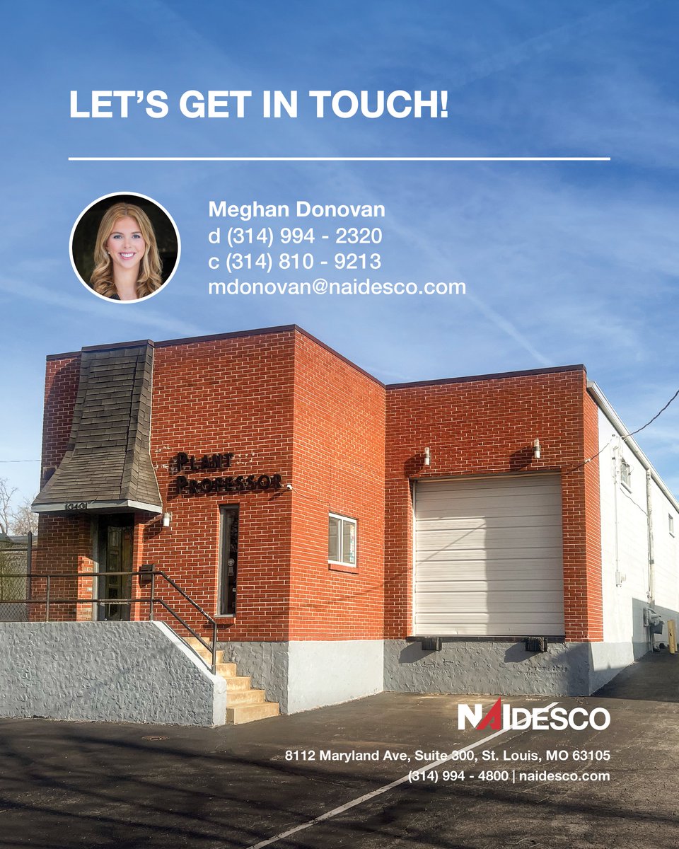 naidesco's tweet photo. 🔑 For Sale | 10401 Trenton Ave, St. Louis, MO 63132

3,962 SF office/warehouse on 0.22 AC — a versatile space with potential for outside storage, available for sale! Meghan Donovan is proud to bring this listing to market. Reach out today for more information! #naidesco #stlouis https://t.co/BjiiT3D7f2