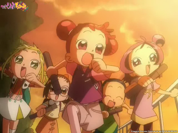 Ojamajo Doremi debería ser un excelente ejemplo de cómo hacer un final, tomándose el tiempo de cerrar el arco y conflicto de cada uno de sus personajes sin que quede forzado o apresurado y que sea consistente con lo que la serie estuvo desarrollando desde un principio.