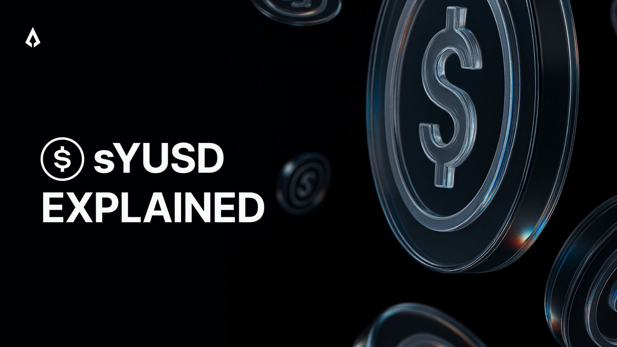 aegis_im's tweet photo. 1/ sYUSD is auto-compounding staked YUSD. Yield accrues inside the contract automatically. Holders just hold. https://t.co/vaYk7FJj2O