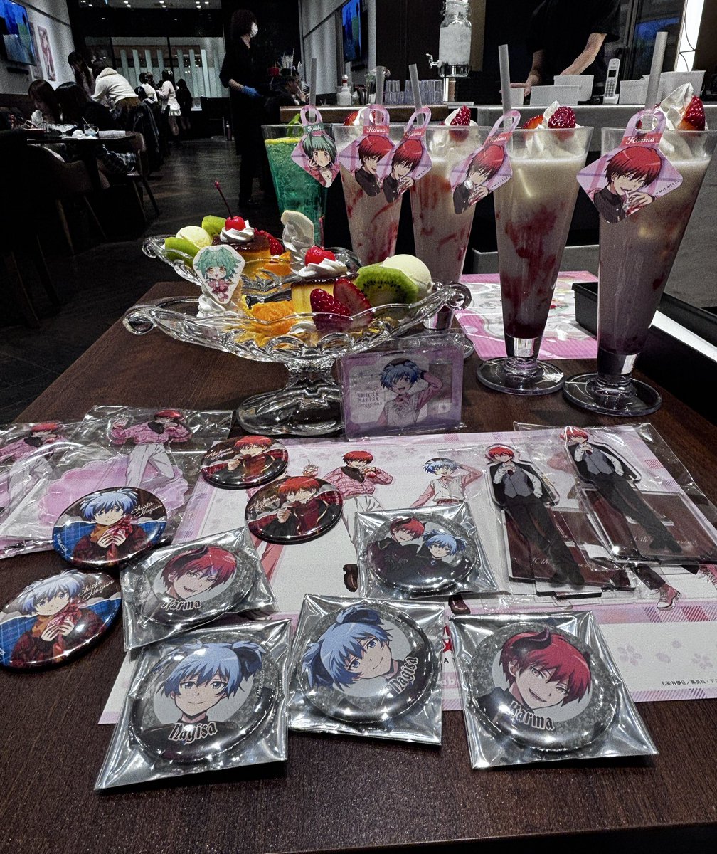 JANE20030171's tweet photo. #暗殺教室コラボレーションカフェ https://t.co/DVMFCH3ddo