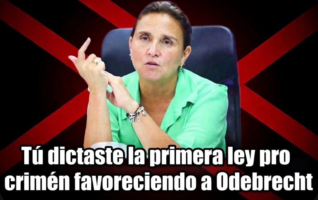ArturoCatter's tweet photo. @VertizPamela Además, fue la que desarrollo e implementó  el Decreto Legislativo N.° 1301 y el Decreto de Urgencia N.° 003-2017, que otorgaron impunidad total a los grandes criminales y en participar a Odebrecht.
Fin. https://t.co/yeQuc7ojKh