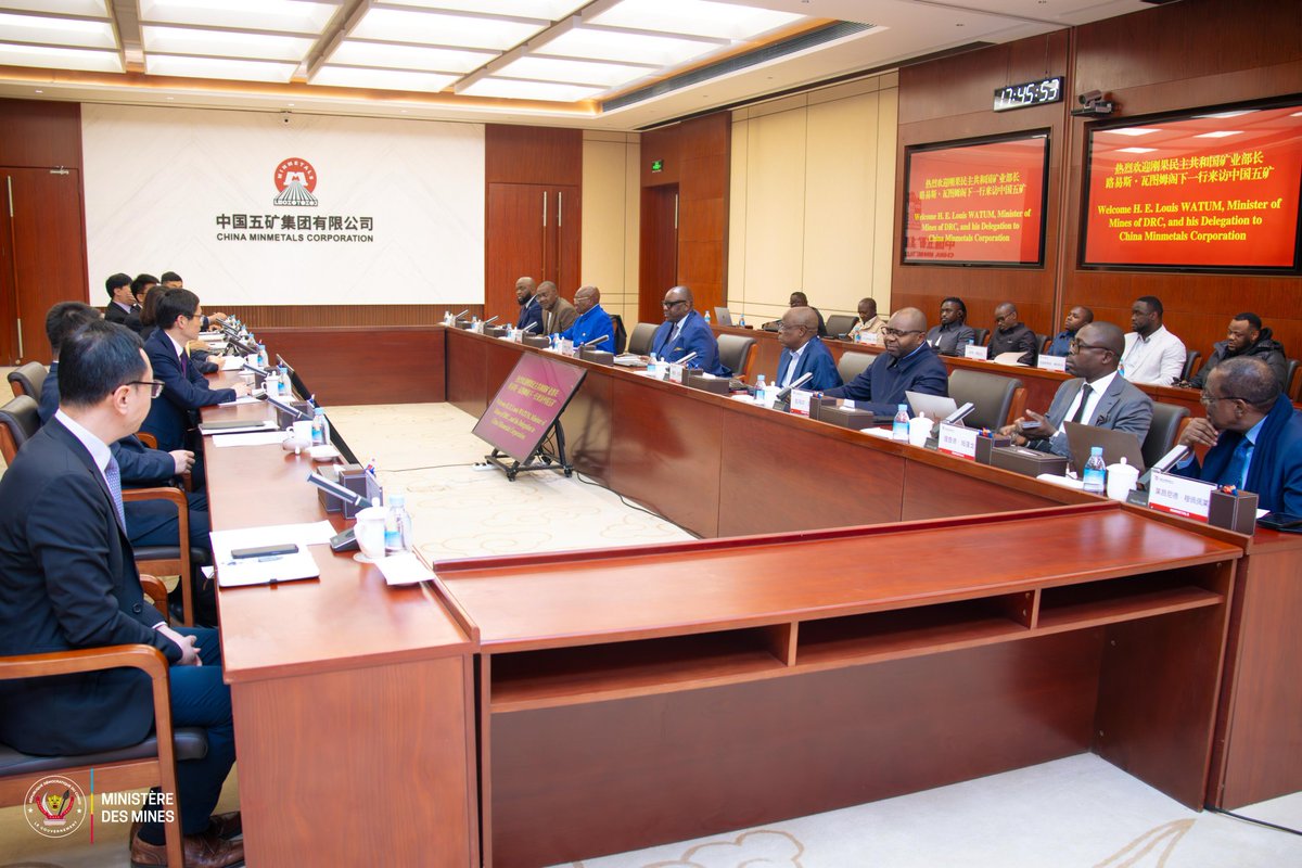 Ministère des Mines - RDC tweet media