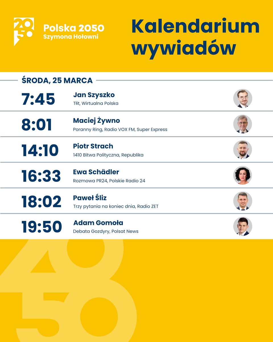 Polska 2050 tweet media