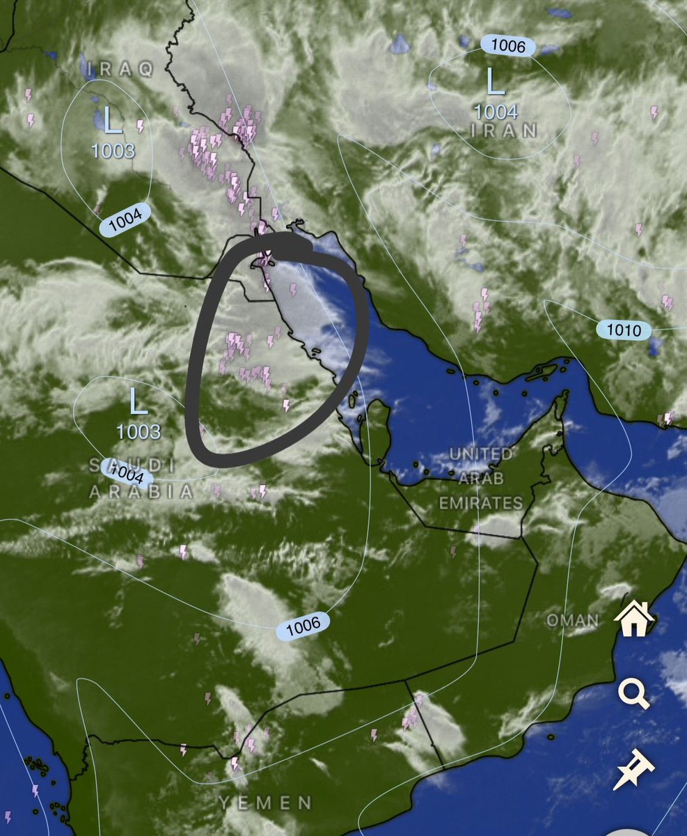 🗺️شبكة عواصف الخليج🗺️ tweet media