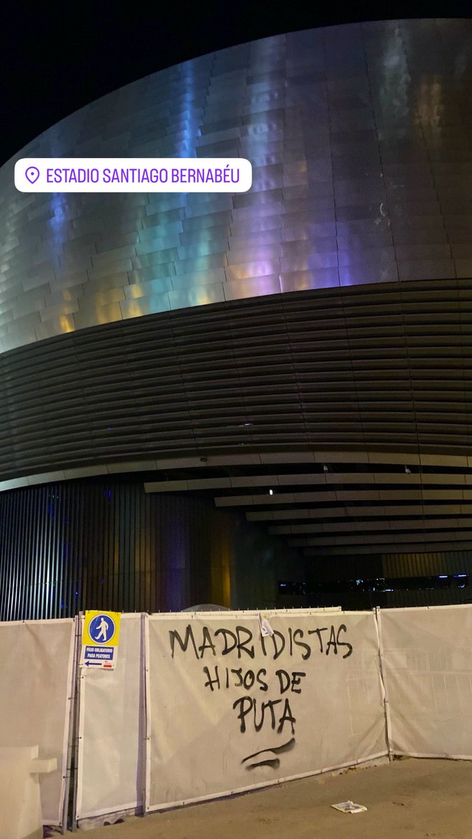 Atlético fans tweet media