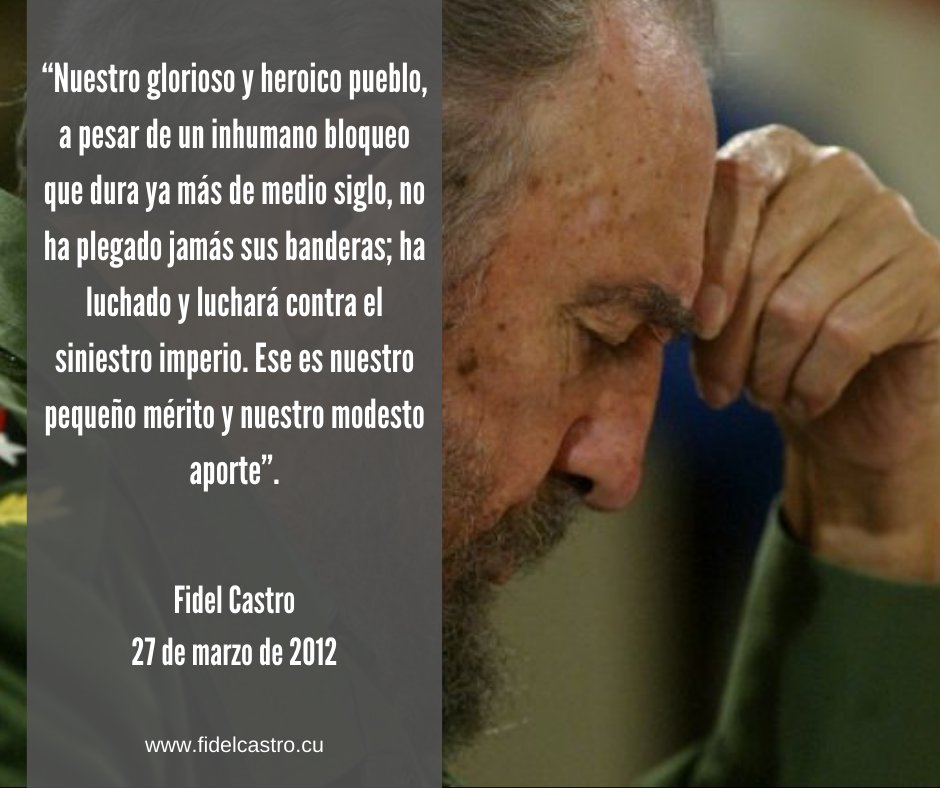 Fidel, Soldado de las Ideas tweet media