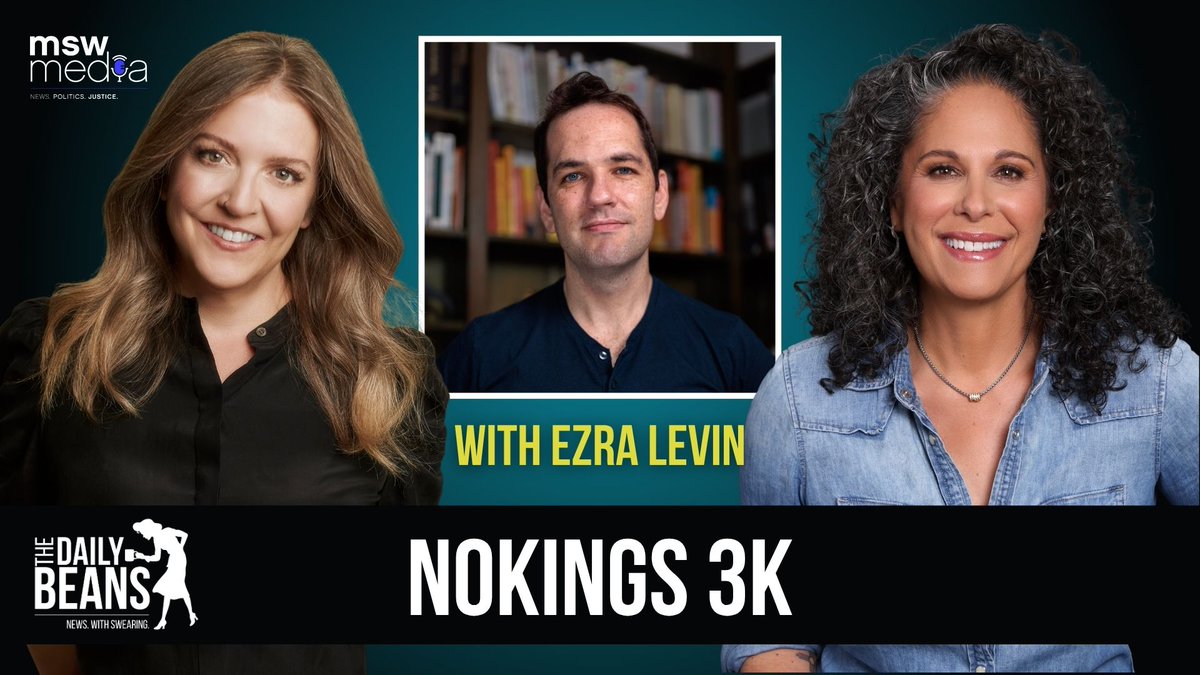 dailybeanspod's tweet image. 🚨New #Beans ☕️ with @MuellerSheWrote &amp;amp; @DGComedy #MSWMedia

Guest: @ezralevin 

Listen: the-daily-beans.simplecast.com/episodes/nokin…