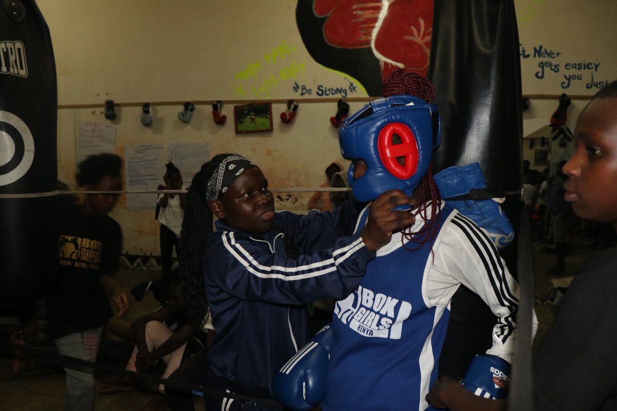 Boxgirlskenya's tweet image. To every girl out there, remember to take up space. Never stop showing up, we see you ❤️

#BoxgirlsKenya #GirlPower #WomenInSports