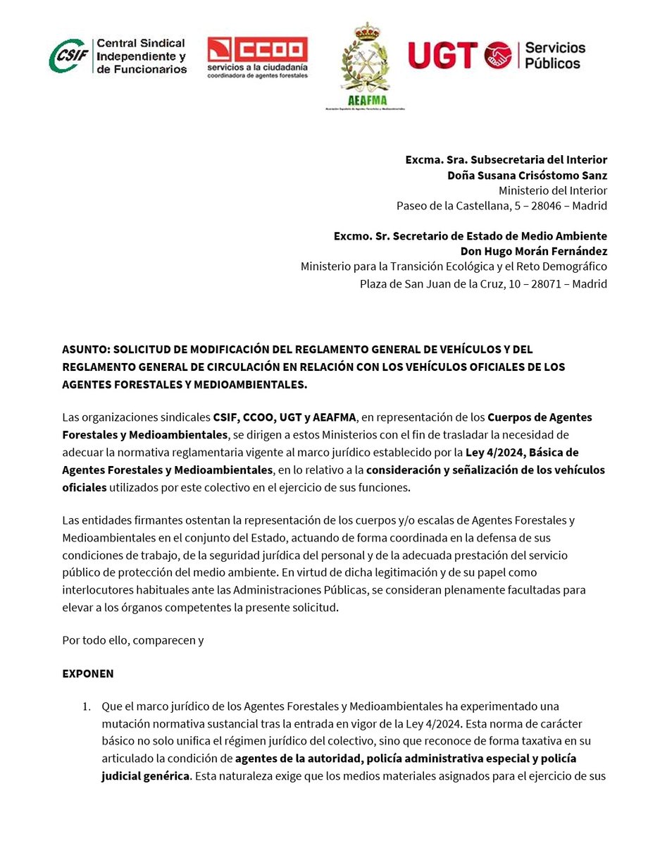 FORESTALES de CCOO tweet media