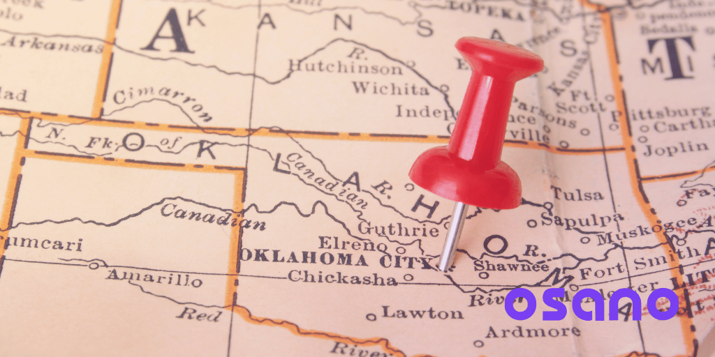 Osano's tweet photo. Oklahoma officially breaks the US's data privacy legislation drought with the passage of SB 546! (Unwieldy abbreviation still pending--our money's on something like OCDPA or OCPA... or OKCDPPA). Discover its requirements and major features in our blog 👉https://t.co/QUSllNWxbp https://t.co/ibn3Yq2f0C