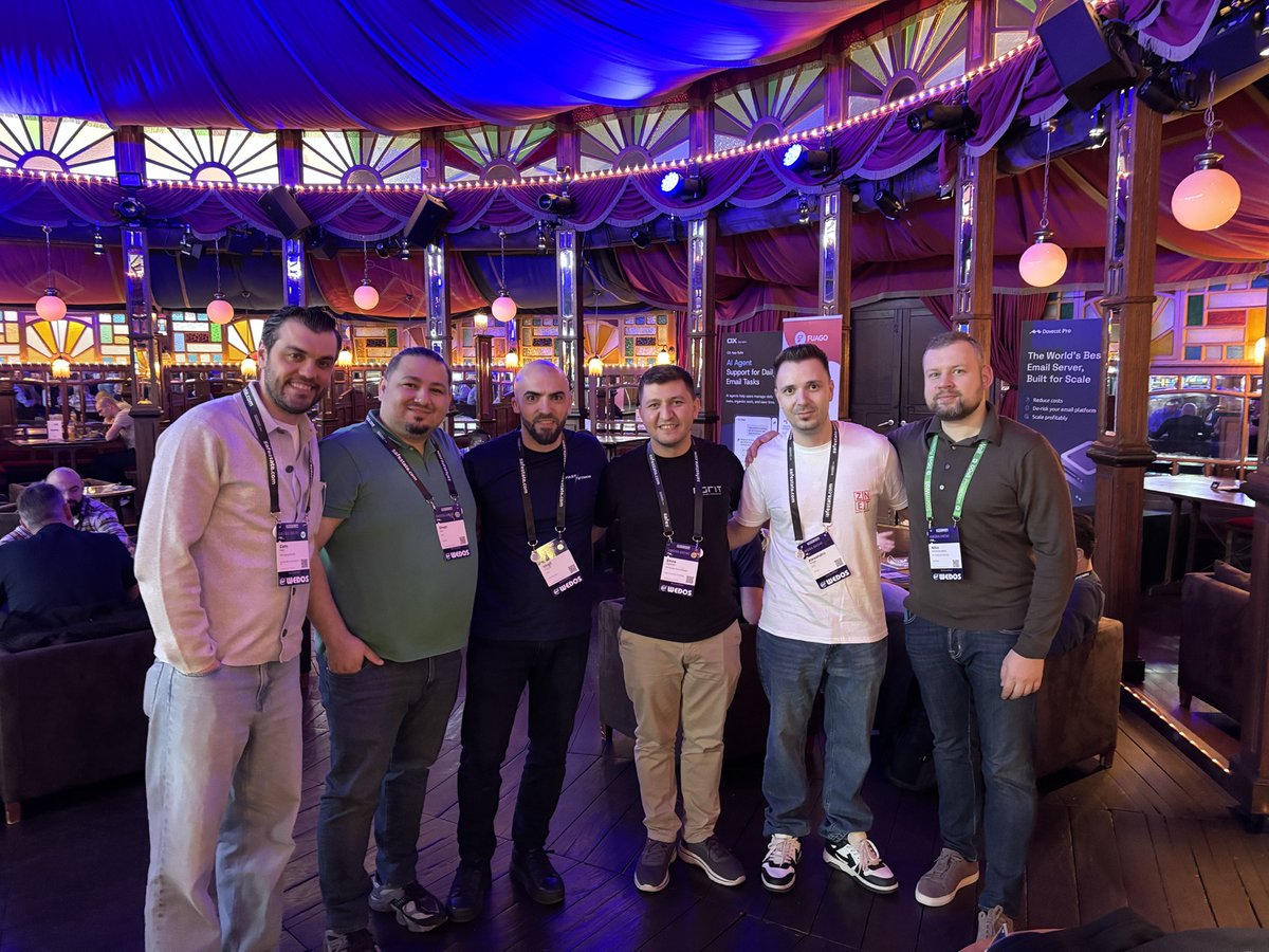 A strong start at CloudFest. Day one was all about meaningful conversations, and exploring opportunities across infrastructure and network security.
At Salesflow, we focus on bringing the right people together and helping ideas turn into collaborations.
#CloudFest #Partnerships