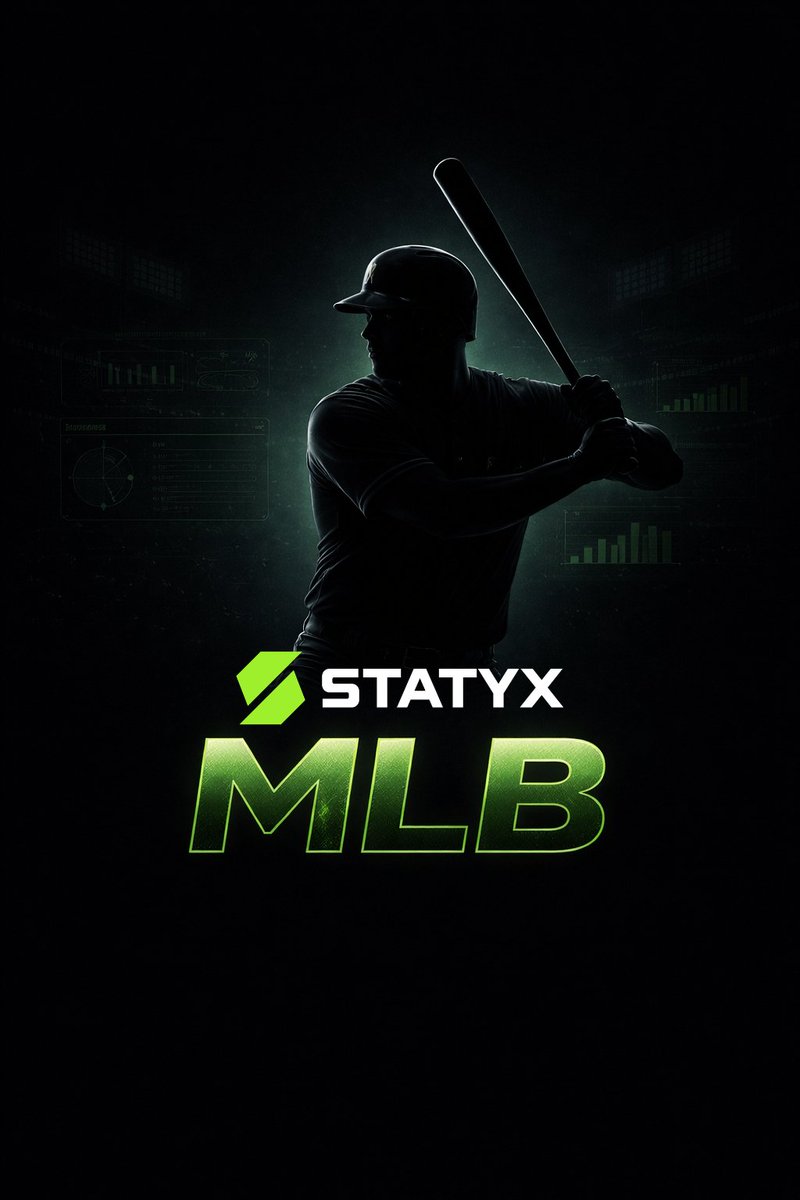 MLB season is getting closer, and so is Statyx MLB Props.

With Opening Day almost here, baseball is almost live on Statyx, bringing a whole new board to break down through props, data, and matchup research.

This is about bringing the same data-first approach our users already