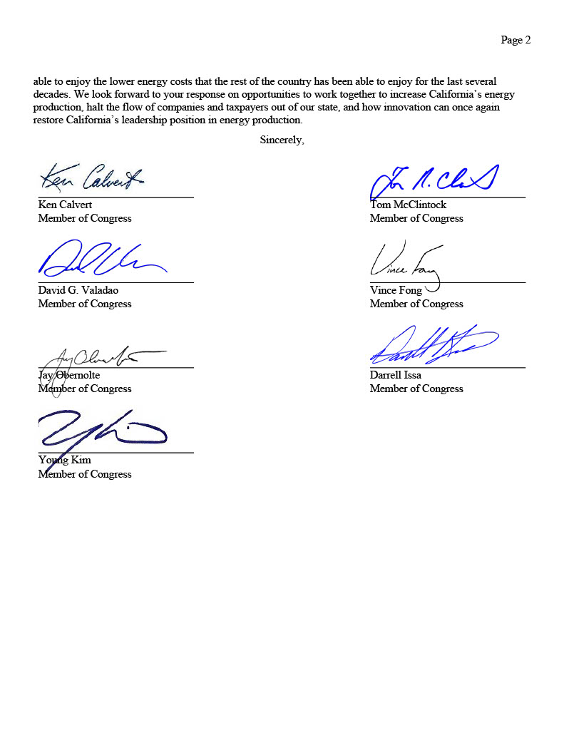 Rep. Ken Calvert tweet media