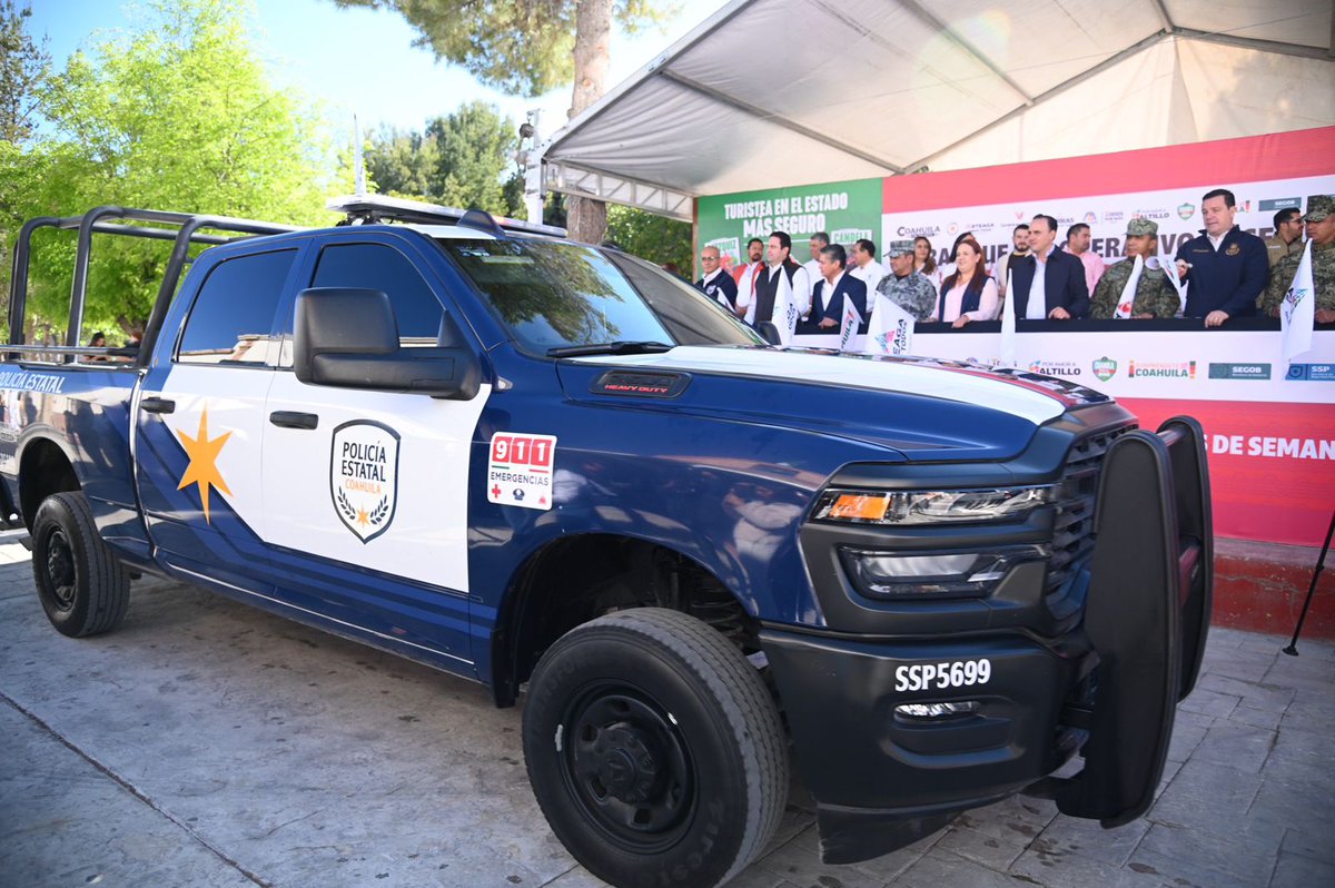 SECRETARÍA DE SEGURIDAD PÚBLICA COAHUILA tweet media