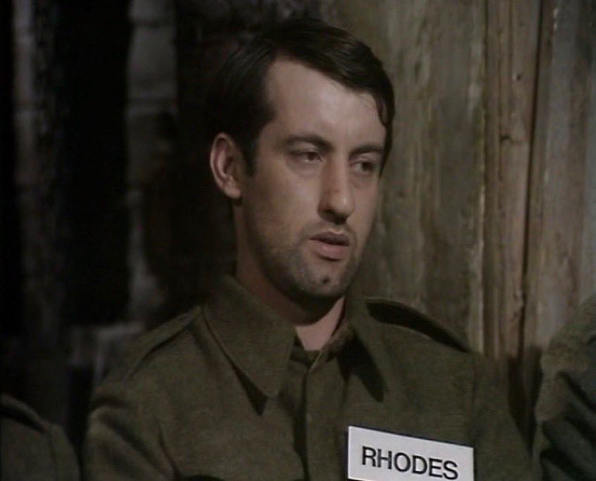 The_East_End's tweet image. ‘Whodunnit’ was a made for TV drama written by Lance Percival and Jeremy Lloyd and tasked a guest panel to solve a murder mystery - the episode ‘Goodbye, Sarge’ in July 1974 featured none other than @BeingBoycie John Challis as Private Rhodes… 

#Eastend #television #drama