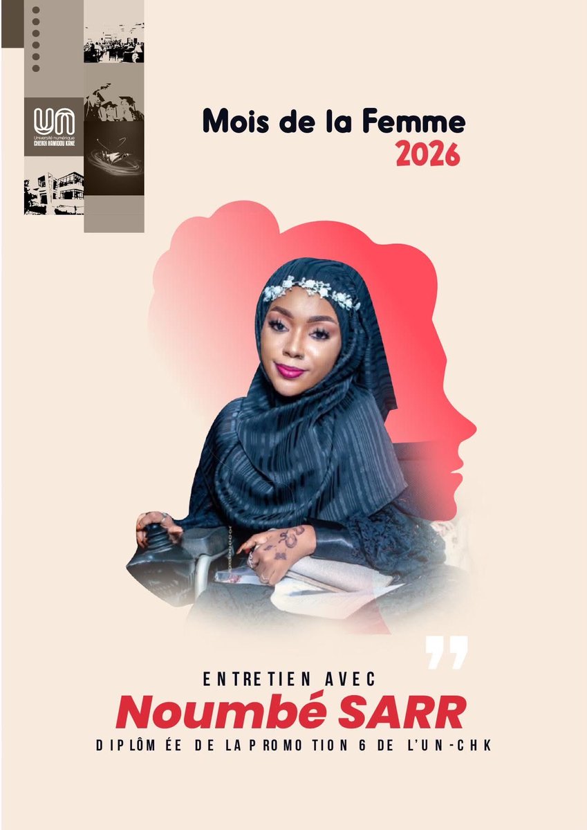 Université numérique Cheikh Hamidou KANE (UN-CHK) tweet media