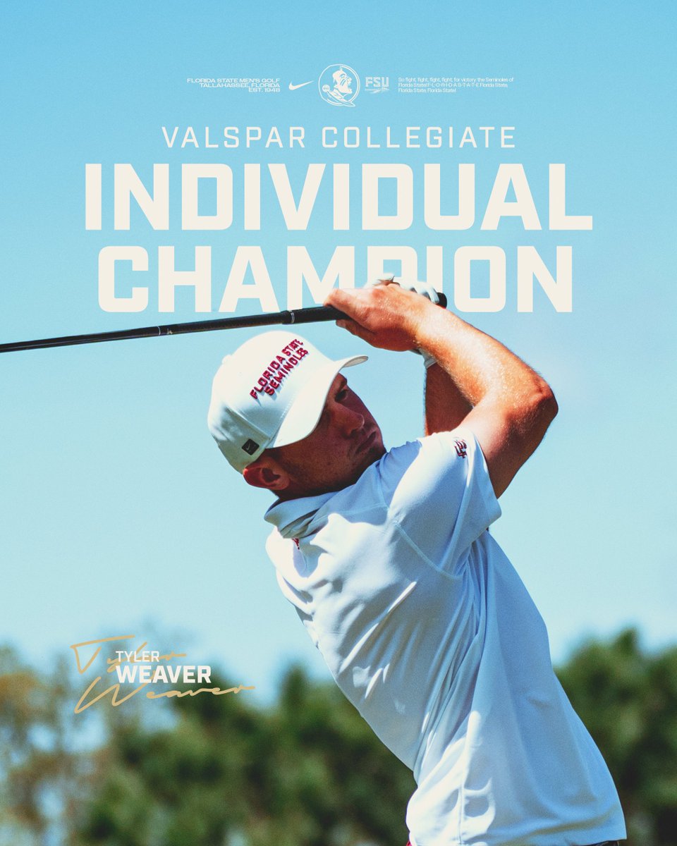 FSU Golf tweet media