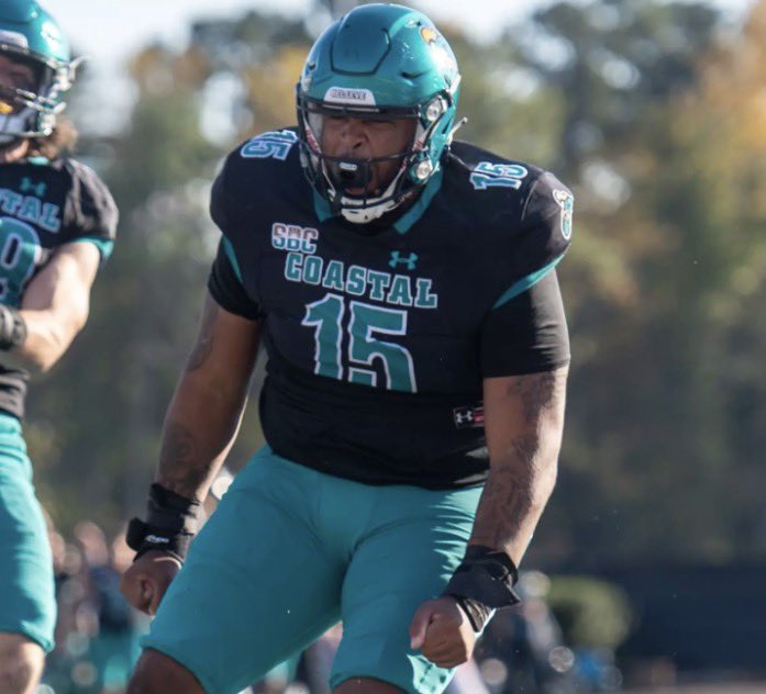#AGTG BLESSED TO RECEIVE A OFFER FROM COASTAL CAROLINA!!! <a href="/MCC_Chiefs/">miami_carolcityfootball</a> <a href="/Rivals/">Rivals</a> <a href="/247recruiting/">247Sports Recruiting</a> <a href="/PrepRedzoneFL/">Prep Redzone Florida</a> <a href="/JohnGarcia_Jr/">John Garcia, Jr.</a> <a href="/GregSmithRivals/">Greg Smith</a> <a href="/ZBlostein247/">Zach Blostein</a> <a href="/AggiesToday/">Jaxson Callaway (AT)</a> <a href="/Ry_Beard/">Ryan Beard</a>
