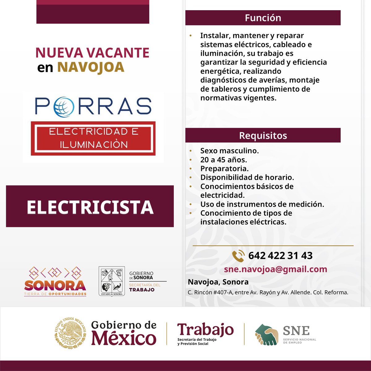 SNE Sonora tweet media