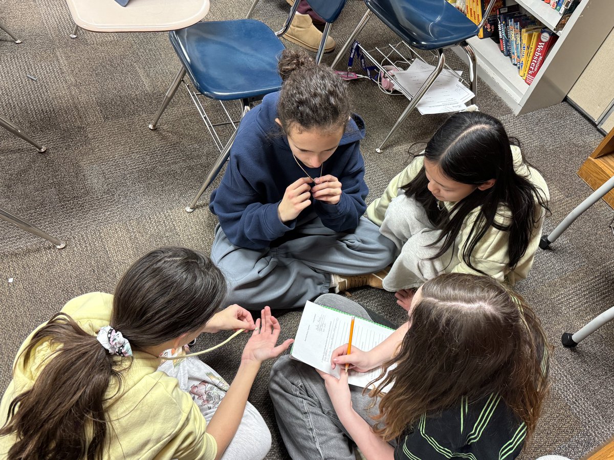 jmorris2's tweet photo. My 6th grade students had deep discussions with their Social Issue Book Clubs.  I am proud of their ability to have mature conversations about their reading.  📚@bpbroncos @TonyMorseBPMS https://t.co/fbJKE0K4V3