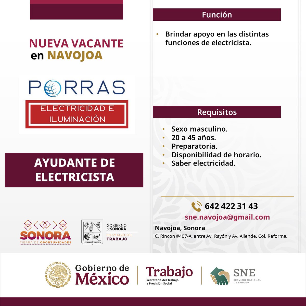 SNE Sonora tweet media